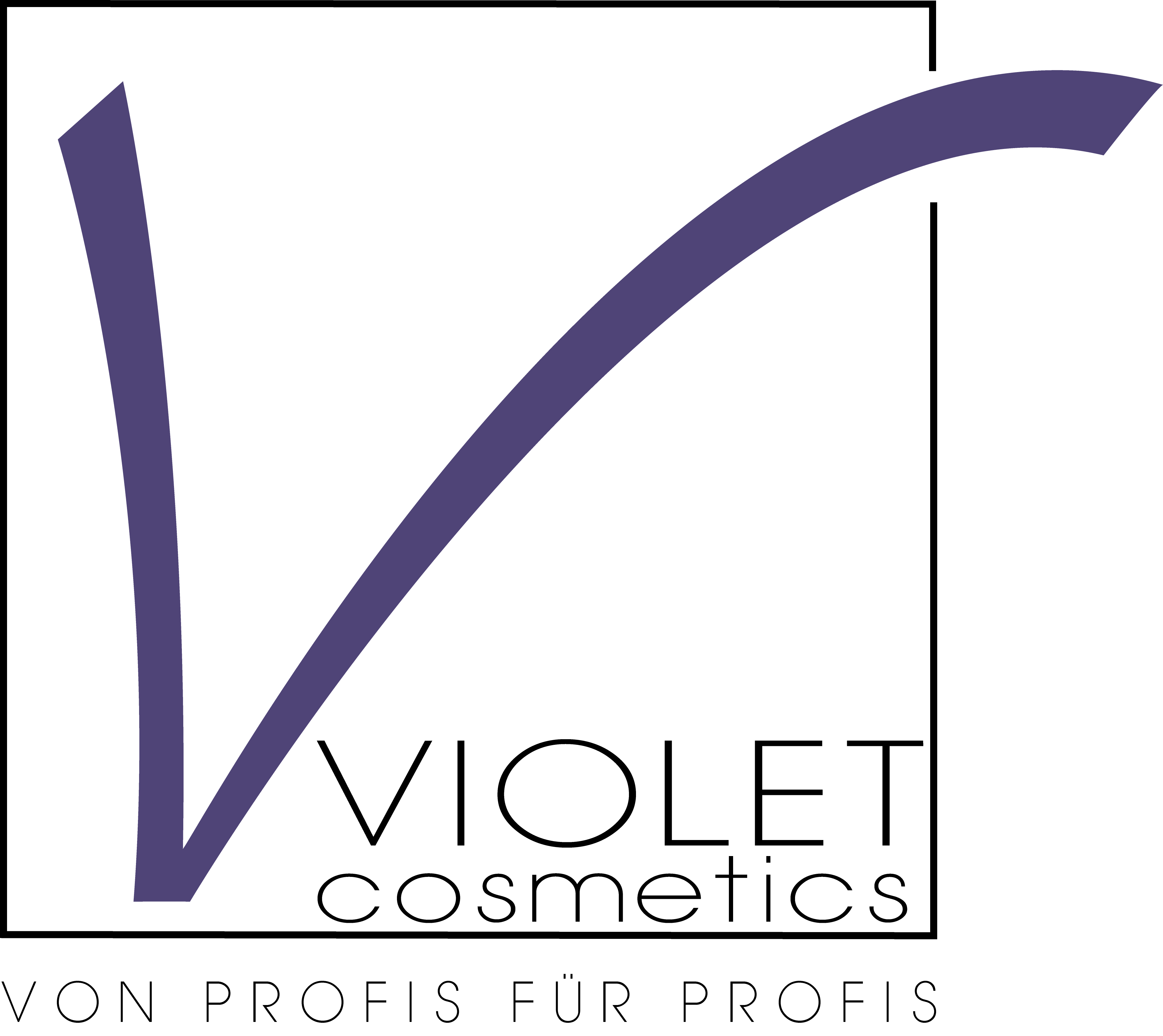 Logo violet cosmetics